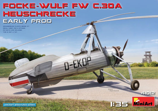 1/35 Focke Wulf FwC30A Heuschrecke (Grasshopper) Early Prod Two-Seater Autogyro (D)
