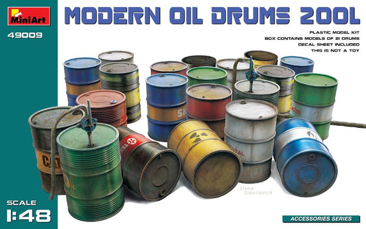 1/48 Modern 200L Fuel Drum Set (21)