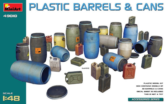 1/48 Plastic Barrels & Cans (32)