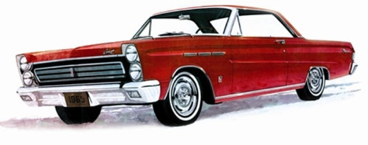 1/25 1965 Mercury Comet Cyclone Car