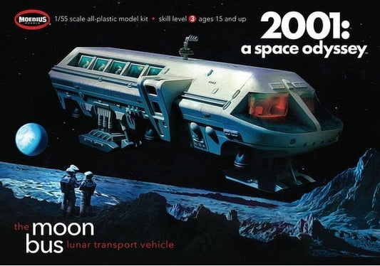 1/55 2001 Space Odyssey: Moon Bus (Approx. 10" L)