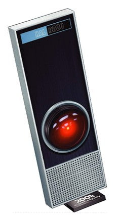 1/1 2001 Space Odyssey: HAL9000 w/LED Red Light (14")