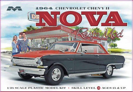 1/25 1964 Chevy II Nova Resto Mod Car