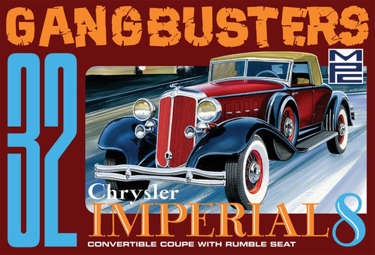 1/25 1932 Chrysler Imperial 8 Gangbusters Convertible Coupe