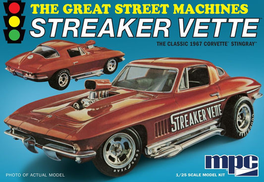 1/25 1967 Chevy Corvette Stingray Streaker Vette Car