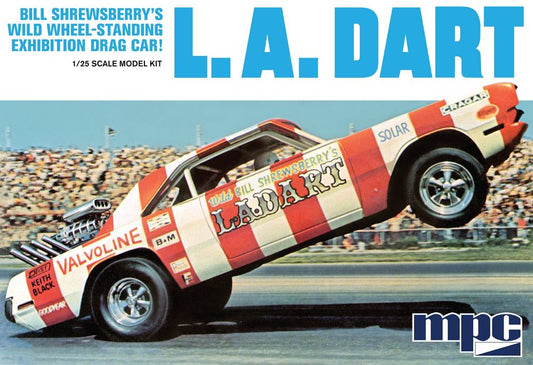 1/25 Bill Shrewsberry LA Dart Wild Wheel-Standing Exhibition Drag Car