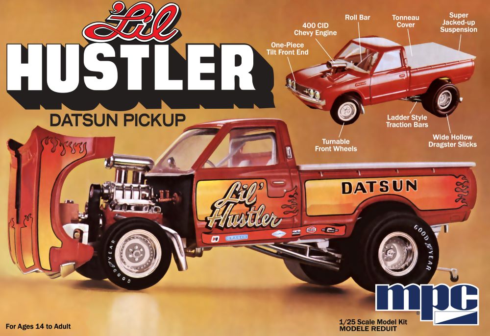 1/25 Li'l Hustler 1975 Datsun Pickup Truck