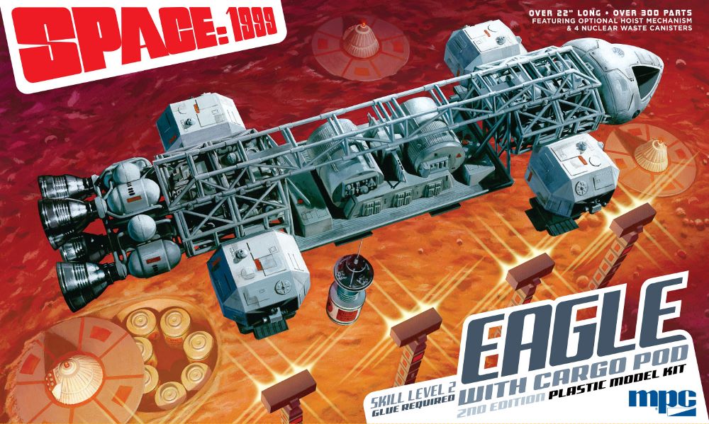 1/48 Space 1999: Eagle Transporter (22" Long) w/Cargo Pod (2nd Edition)