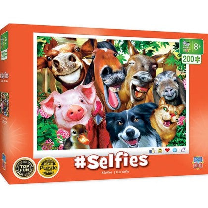 Selfies: Barnyard Besties Animals Puzzle (200pc)