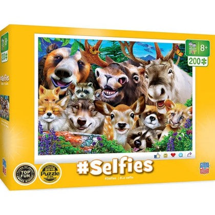 Selfies: Woodland Wackiness Animals Puzzle (200pc)