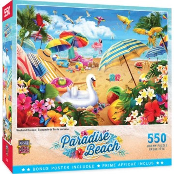 Paradise Beach: Weekend Escape Puzzle (550pc)