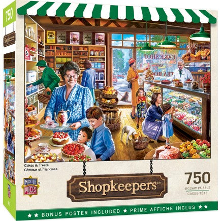 Shopkeepers: Cakes & Treats Store Puzzle (750pc)