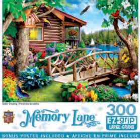 Memory Lane: Cabin Crossing EzGrip Puzzle (300pc)