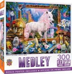 Medley: Unicorn on the Loose EzGrip Puzzle (300pc)