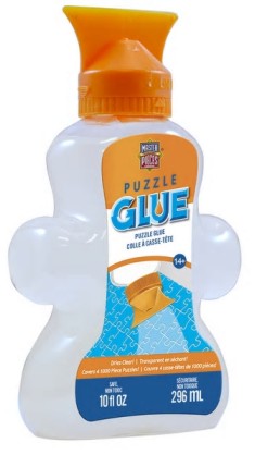 Puzzle Glue 10oz Shaped Bottle