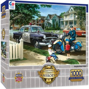 Hometown Heroes: Neighborhood Patrol Police Puzzle (1000pc)