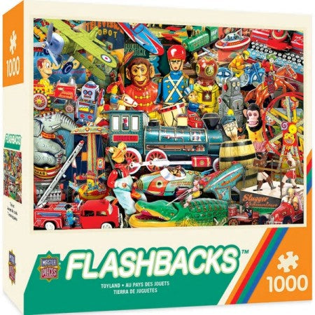 Flashbacks: Toyland Collage Puzzle (1000pc)