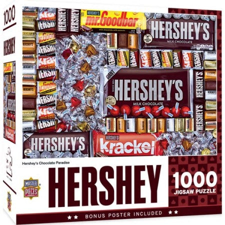 Hershey: Hershey's Chocolate Paradise Candy Collage Puzzle (1000pc)