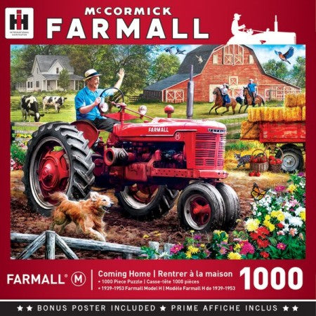 Farmall: Coming Home Tractor Farm Scene Puzzle (1000pc)