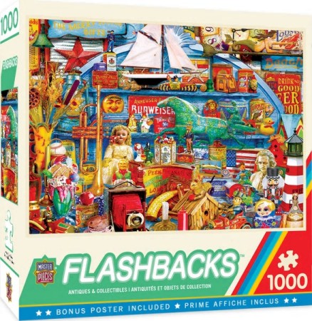 Flashbacks: Antiques & Collectibles Collage Puzzle (1000pc)