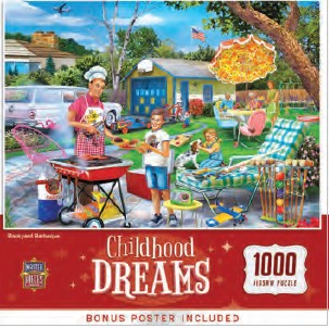 Childhood Dreams: Backyard Barbeque Puzzle (1000pc)