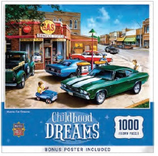 Childhood Dreams: Muscle Car Dreams Puzzle (1000pc)