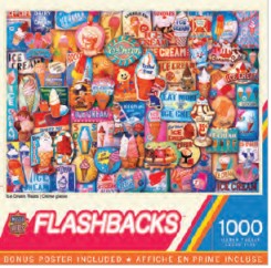 Flashbacks: Ice Cream Treats Collage Puzzle (1000pc)