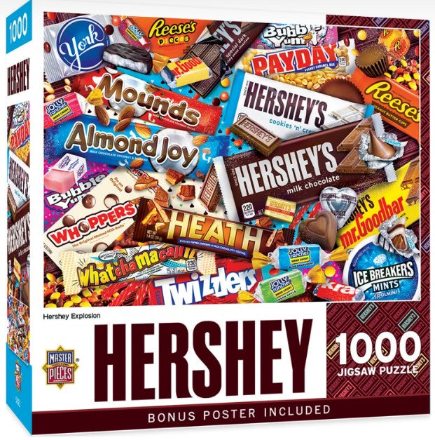 Hershey: Hershey Explosion Candy Collage Puzzle (1000pc)