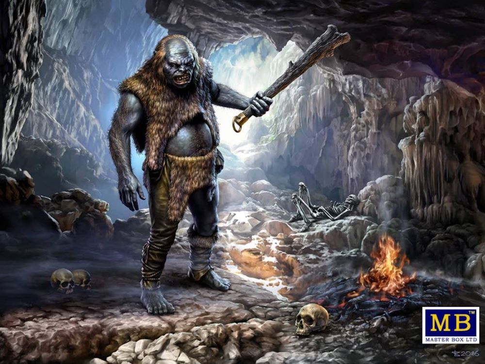 1/24 World of Fantasy: Giant Bergtroll