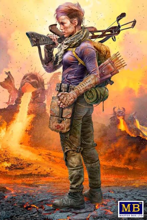 1/24 Post-Apocalyptic: Sabrina the Protector w/Weapons