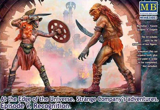 1/24 At the Edge of the Universe: Parselen Female & Chuck Mutant Galaxy Gladiators (D)