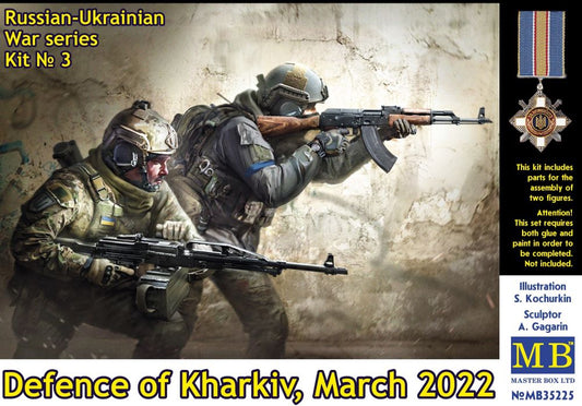 1/35 Russian-Ukrainian War: Ukrainian Soldiers Defense of Kharkiv March 2022 (2)