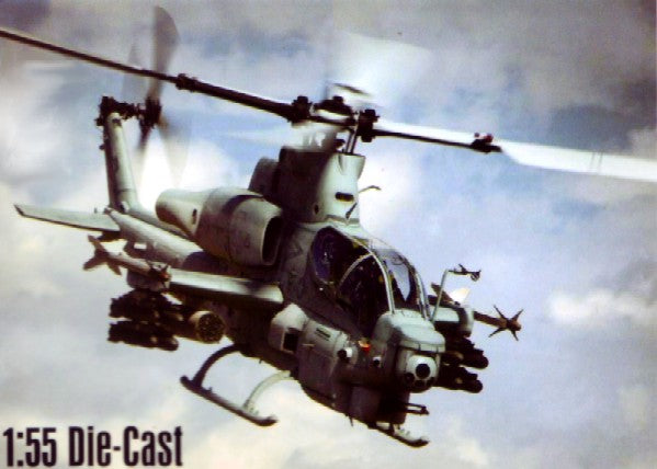 1/55 Bell AH1Z Cobra Helicopter (Die Cast)