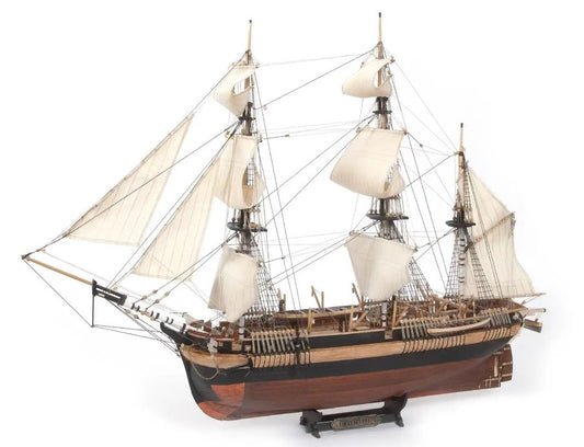 1/75 HMS Erebus 3-Masted Royal Navy Sailing Ship (Intermediate Level)