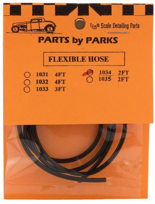 1/24-1/25 2 ft. Hollow/Flexible 2-1/2" Rubber Hose