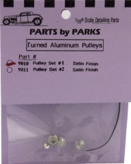 1/24-1/25 Pulley Set 1 (Spun Aluminum)