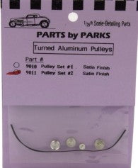 1/24-1/25 Pulley Set 2 (Spun Aluminum)