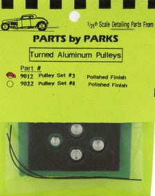 1/24-1/25 Pulley Set 3 (Polish Finish)