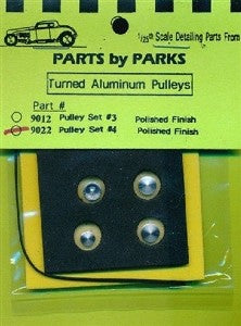 1/24-1/25 Pulley Set 4 (Polish Finish)