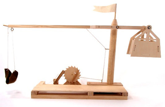 Leonardo DaVinci Trebuchet Wooden Kit