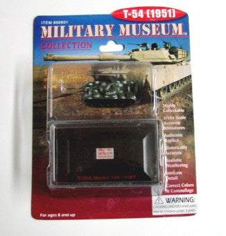 1/144 T54 Mod 1951 Camo Tank (Assembled)