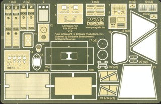 1/24 LiS: Space Pod Photo-Etch & Decal Set for MOE