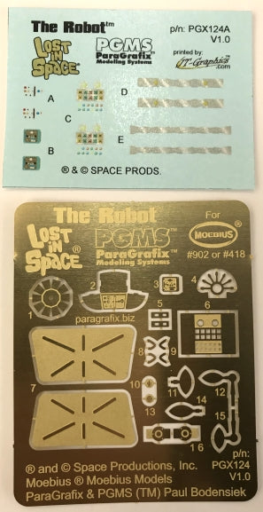 1/24 LiS: Robot Photo-Etch & Decal Set for MOE