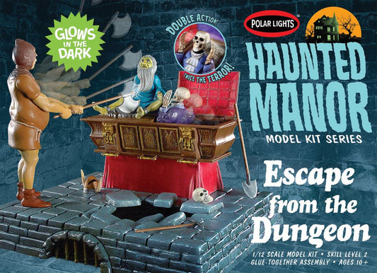 1/12 Haunted Manor Escape from the Dungeon Glow-in-the-Dark Diorama Set