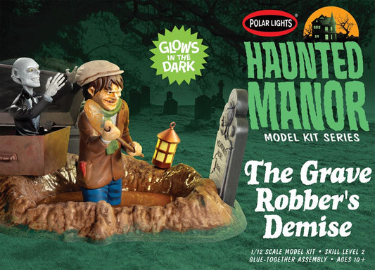 1/12 Haunted Manor The Grave Robber's Demise Glow-in-the-Dark Diorama Set