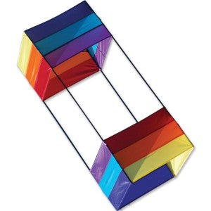 40"x20"x Rainbow Box Nylon Kite