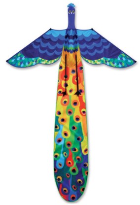 50"x78" Peacock Polyester Kite