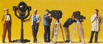 HO Film/Television Crew (5)