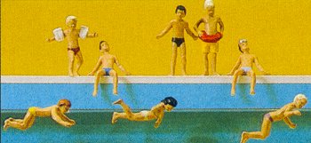 HO Children Swimming, Standing & Sitting at Pool (8)