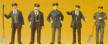 HO 1900 Era Railroad Personnel (5)